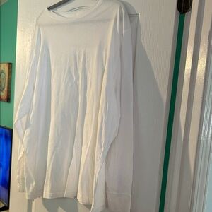 George Men's Long-Sleeve Shirt in White